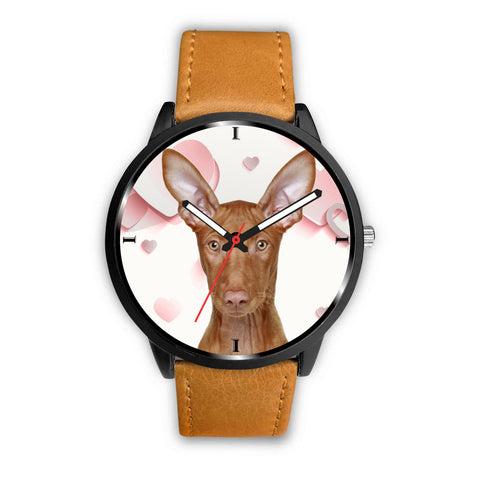 Pharaoh Hound Dog Print Wrist Watch