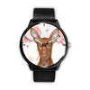 Pharaoh Hound Dog Print Wrist Watch