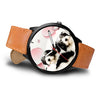 Polish Lowland Sheepdog Print Wrist Watch