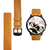 Polish Lowland Sheepdog Print Wrist Watch