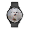 Cute White Persian Cat Print Wrist Watch
