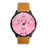 Flamingo Bird Print Wrist Watch
