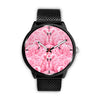 Flamingo Bird Print Wrist Watch