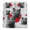 Cute British Shorthair Print Bedding Set