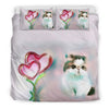 Exotic Shorthair Cat Print Bedding Set