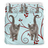 Amazing Korat Cat Print Bedding Set