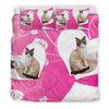 Snowshoe cat Print Bedding Set