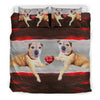 Border Terrier Dog Print Bedding Set