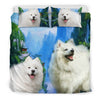 American Eskimo Print Bedding Set