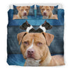 American Staffordshire Terrier Print Bedding Set