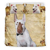 Bull Terrier Dog Print Bedding Set