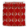 Fish Patterns Print On Red Bedding Sets