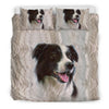 Border Collie Print Bedding Sets