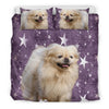 Cute Pekingese Dog Print Bedding Set