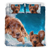 Irish Setter Print Bedding Set