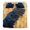 Newfoundland Dog Art Print Bedding Set