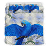 Hyacinth Macaw Parrot Print Bedding Sets