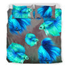 Siamese Fighting Fish (Betta Fish) Print Bedding Set