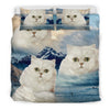 Cute Persian Cat Print Bedding Set