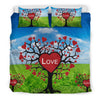 Love Tree Print Bedding Sets