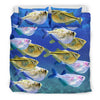 Common Hatchetfish Print Bedding Set