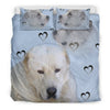 Central Asian Shepherd Dog Love Print Bedding Sets