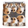 Lovely Beagle Dog 3D Print Bedding Set