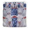 Beautiful Charolais Cattle Print Bedding Set