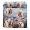 Clumber Spaniel Print Bedding Set