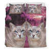 Tokinese Cat Print Bedding Set