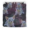 Lovely Minskin Cat Art Print Bedding Set