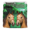 Lovely Quarter Horse Print Bedding Set