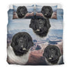 Cute Newfoundland Dog Print Bedding Set