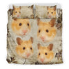 Amazing Golden Hamster Print Bedding Sets