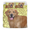 [AI Generated] Golden Retriever From Ohio Bedding Set