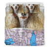 [AI Generated] Poodle From New York Bedding Set