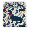 [AI Generated] Dachshund From Washington Print Bedding Set