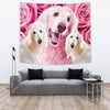 Afghan Hound Dog Print Tapestry