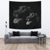 Black Labrador Print Limited Edition Tapestry