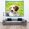 Beagle Dog Art Print Tapestry