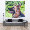 German Shepherd Dog Art Print Tapestry