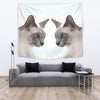 Tonkinese cat Print Tapestry