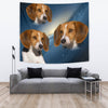 American Foxhound Print Tapestry