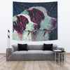 Brittany Dog Art Print Tapestry