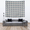 French Bulldog Pattern Print Tapestry