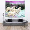 Great Pyrenees Dog Art Print Tapestry