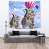 American Shorthair Cat Print Tapestry