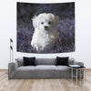 Lovely Maltese Dog Print Tapestry