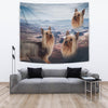 Cute Australian Silky Terrier Print Tapestry