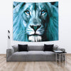 Amazing Lion Art Print Tapestry
